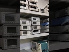 Second-hand spectrum test equipment storage room